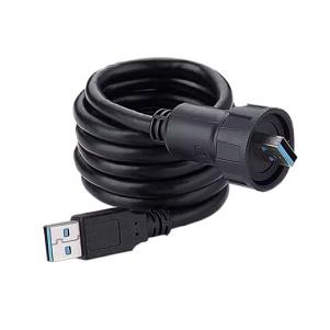 M25 Waterproof circular USB 3.0 connectors,IP67